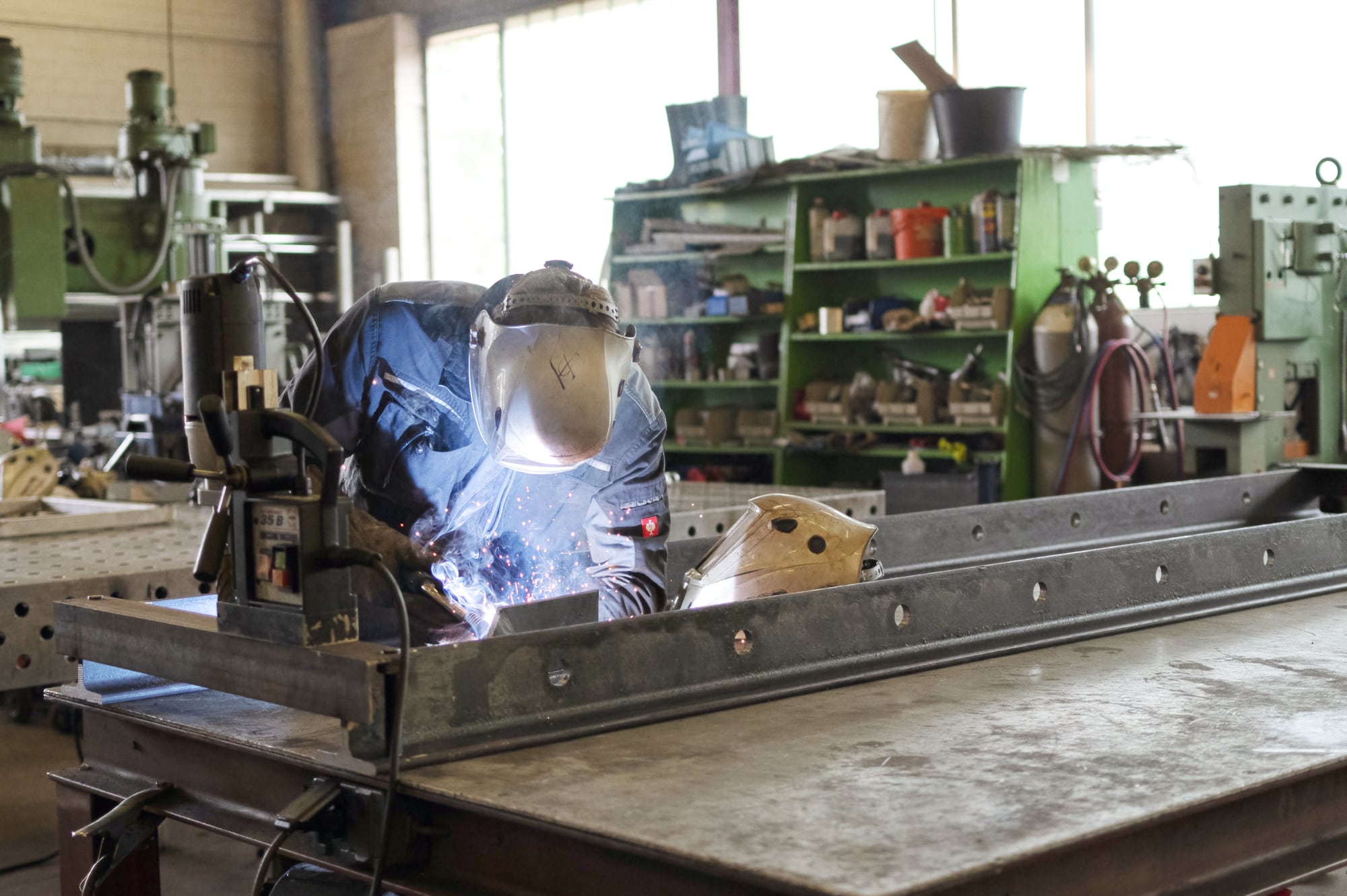 In der Maschinenbau-Werkstatt von Jöhnk Böklund