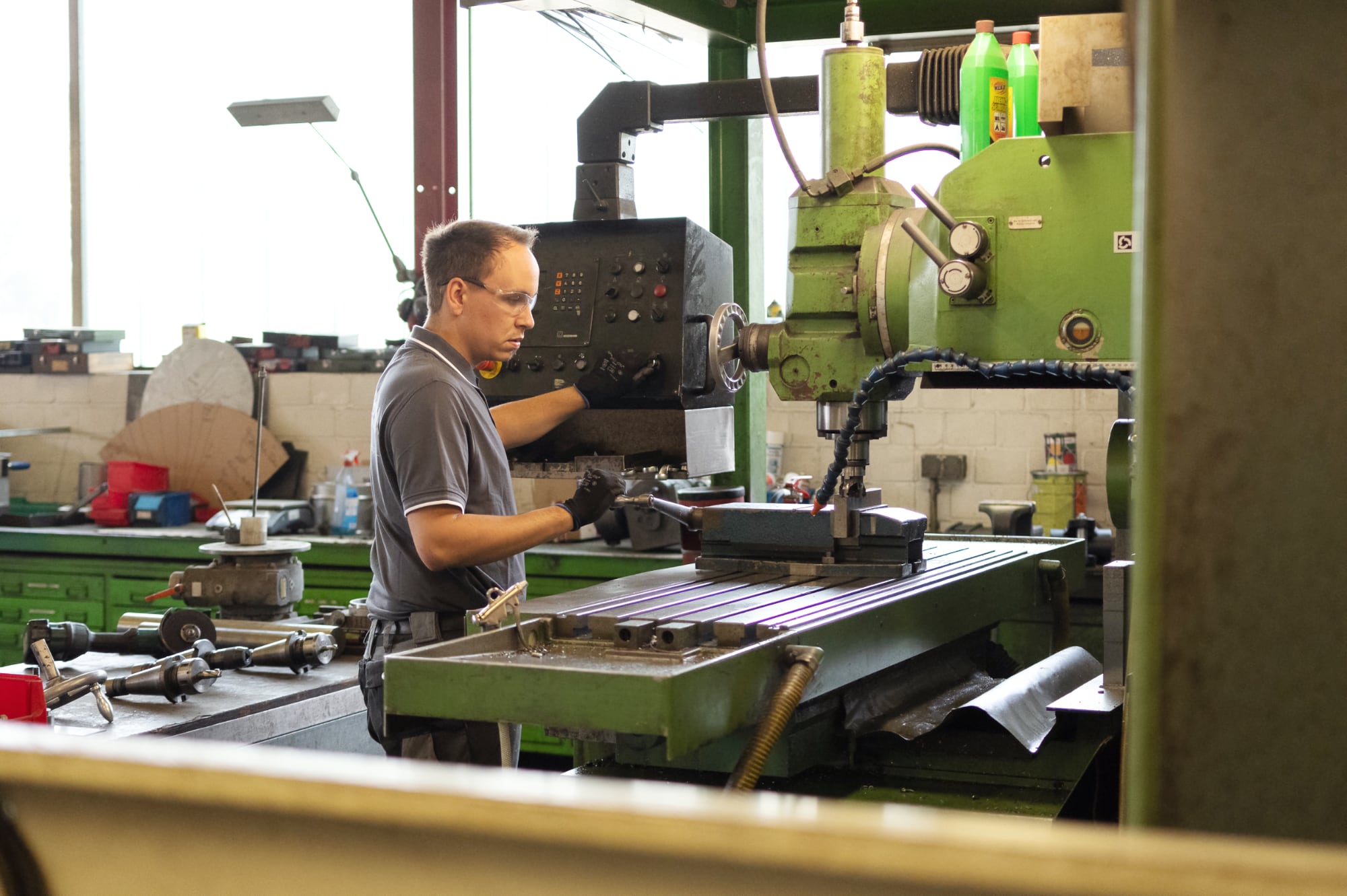 Die Maschinenbau-Werkstatt von Jöhnk Böklund